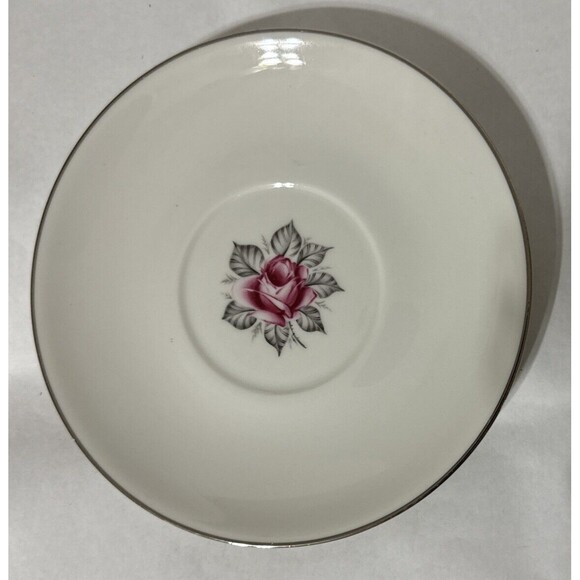 Royal Jackson - Parisienne Normandy Rose - 6" Saucer Plate - Set of 4 plates - Picture 4 of 11